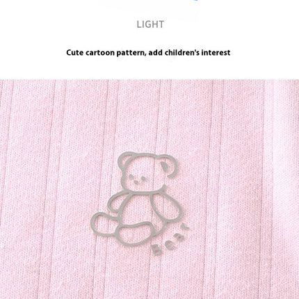 Children's Cotton Pajamas 2-piece Set - Long Sleeve Striped Cotton Home Clothes Boys and Girls Baby Set