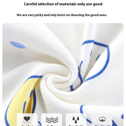 Children's Pure Cotton Warm Pajamas Set-Boys and Girls Baby Home Clothes Autumn