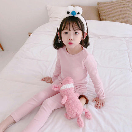 Big Girls' Large Size Pajamas and Home Clothes Sets Autumn Long Sleeve and Pants Sets