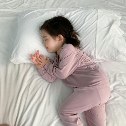Girls Pajama Set-High Waist Modal Homewear Spring and Autumn Set