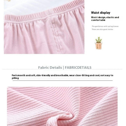 Home Wear Suit Short Sleeves-2-Piece Suit for Boys and Girls Imitation Ice Silk Casual Suit