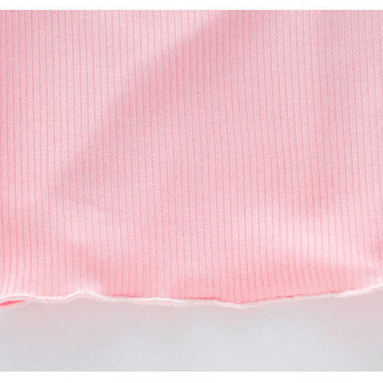 Girls Pajamas Short Sleeve Set Toddler Girls Summer Imitation Ice Silk Rabbit Pajamas