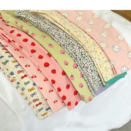 Girls Comfortable Home Clothes Cartoon Autumn Set 2-piece Casual Pajamas