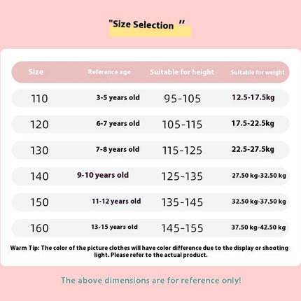 Girls' Pajamas and Home Clothes - Summer Princess Short Sleeve Air Conditioning Clothes Set