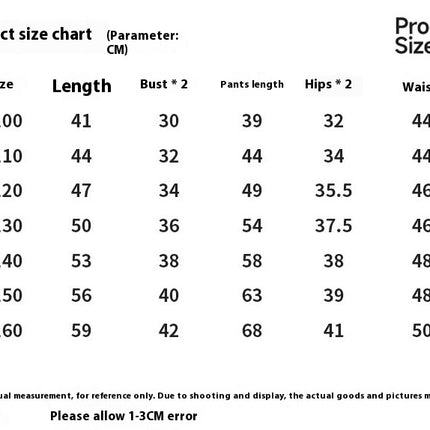 2-Piece Pajamas for Boys and Girls-Summer Pure Cotton Solid Color Children's Pajamas Short Set