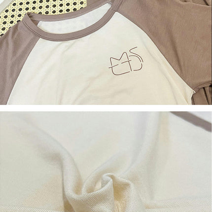 Children's Pajamas 2-piece Summer-Boys Modal Short-sleeved Home Clothes Set