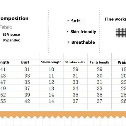 Boys Pajamas Children Summer Short Sleeve Modal Cartoon Girls Home Clothes Set