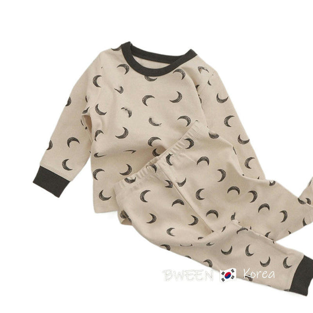 Boys Home Set - 2-piece Casual Soft and Comfortable Pajamas for Boys and Girls in Autumn