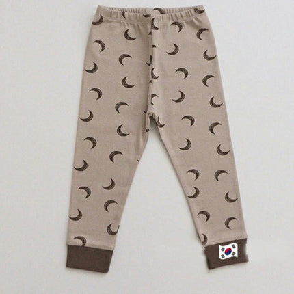 Boys Home Set - 2-piece Casual Soft and Comfortable Pajamas for Boys and Girls in Autumn
