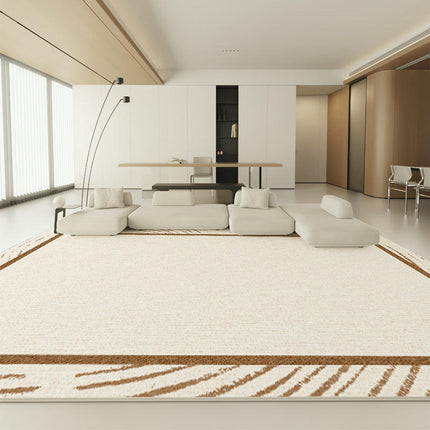 Simple Modern Geometry Area Rug Non Slip Large Area Rugs Carpet for Living Room