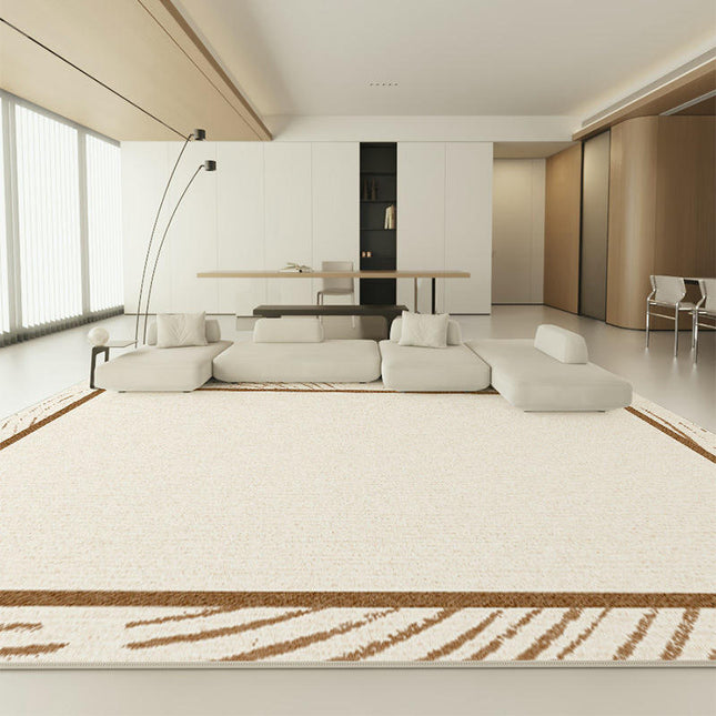 Simple Modern Geometry Area Rug Non Slip Large Area Rugs Carpet for Living Room