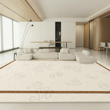 Simple Modern Geometry Area Rug Non Slip Large Area Rugs Carpet for Living Room