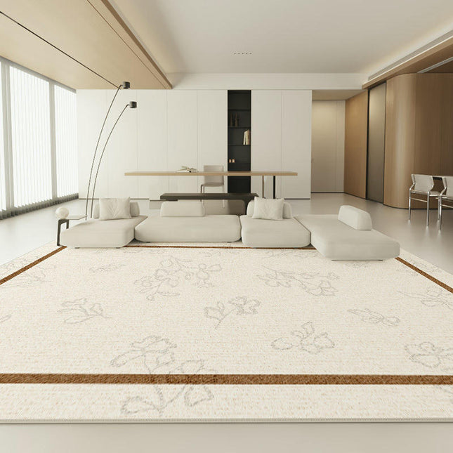 Simple Modern Geometry Area Rug Non Slip Large Area Rugs Carpet for Living Room