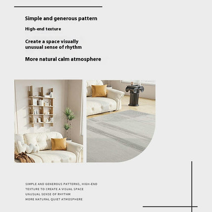 Luxury Bedside Carpet Area Rug Non Slip Large Area Rugs Carpet for Living Room