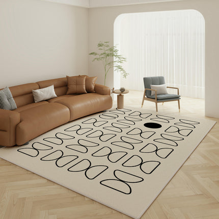 Modern Simple Pattern Home Decor Indoor Area Rug,Carpet for Living Room, Bedroom Office