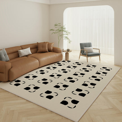 Modern Simple Pattern Home Decor Indoor Area Rug,Carpet for Living Room, Bedroom Office