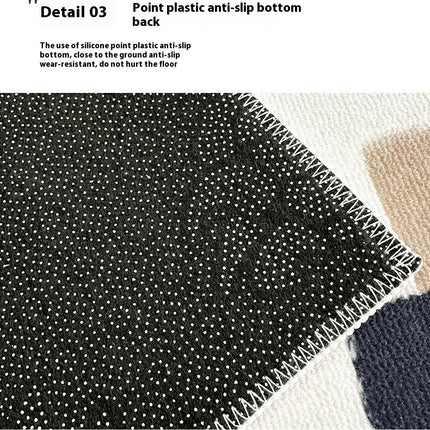 Modern Simple Pattern Home Decor Indoor Area Rug,Carpet for Living Room, Bedroom Office