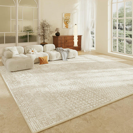 Modern Abstract Area Rugs for Living Room, Non Slip Machine Washable Rug, Lightweight Floor Carpet