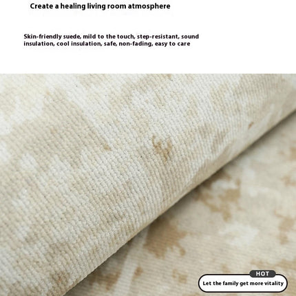 Modern Abstract Area Rugs for Living Room, Non Slip Machine Washable Rug, Lightweight Floor Carpet