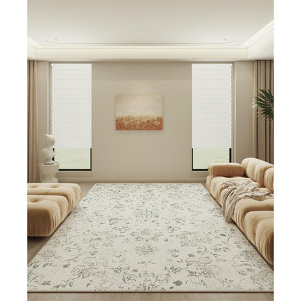 Area Rugs for Bedroom Nursery, Machine Washable Floral Living Room Rug Non Slip Large Indoor Carpet