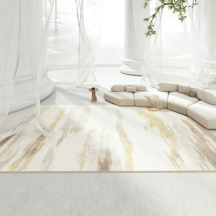 Abstract Area Rugs for Bedroom Machine Washable Living Room Rug Non Slip Large Indoor Carpet