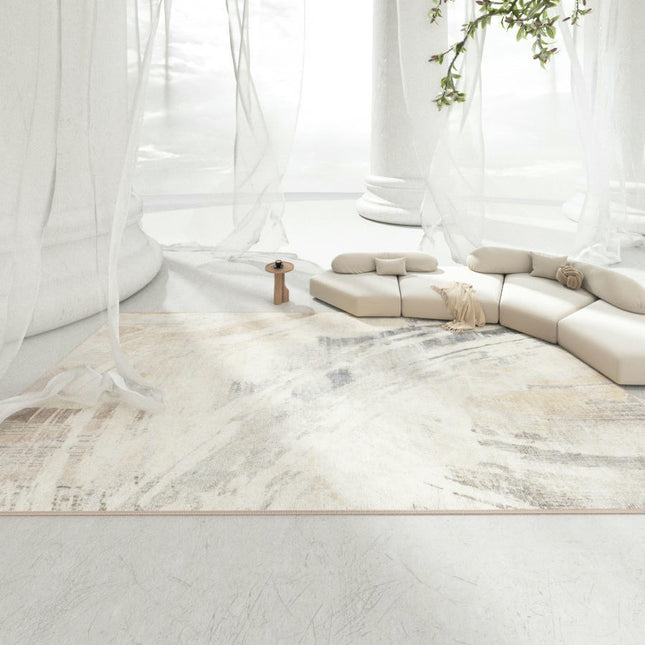 Abstract Area Rugs for Bedroom Machine Washable Living Room Rug Non Slip Large Indoor Carpet 1