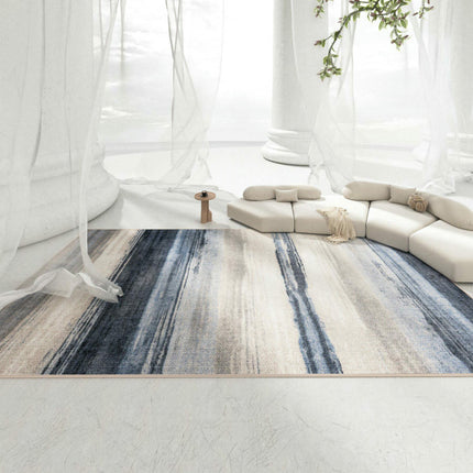 Abstract Area Rugs for Bedroom Machine Washable Living Room Rug Non Slip Large Indoor Carpet