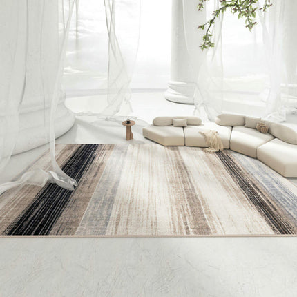 Abstract Area Rugs for Bedroom Machine Washable Living Room Rug Non Slip Large Indoor Carpet