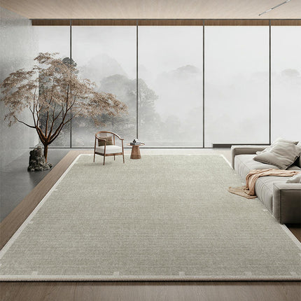 Simple Living Room Rug Large Washable Area Rug, Soft Bedroom Rug Non Slip Floor Carpet