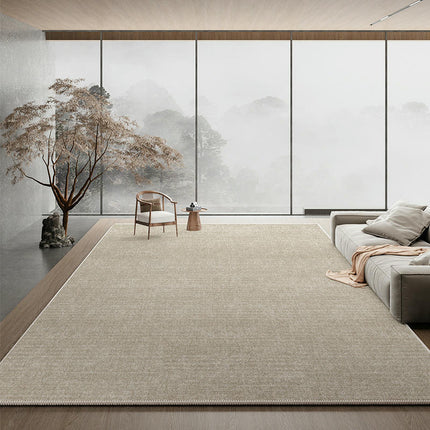 Simple Living Room Rug Large Washable Area Rug, Soft Bedroom Rug Non Slip Floor Carpet