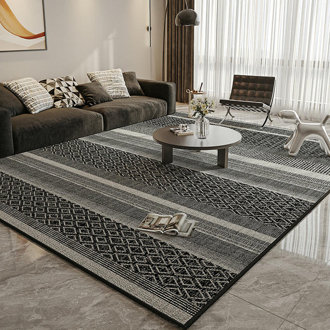 Modern Large Area Rug for Living Room Rug Office Carpets Soft Non Slip Rug Line Rug