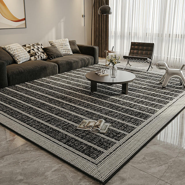 Modern Large Area Rug for Living Room Rug Office Carpets Soft Non Slip Rug Line Rug