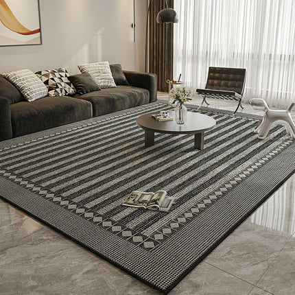 Modern Large Area Rug for Living Room Rug Office Carpets Soft Non Slip Rug Line Rug 1