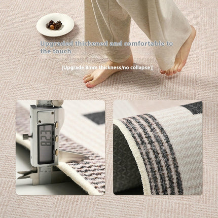 Light Luxury Large Area Rug for Living Room Office Carpets Soft Non Slip Rug