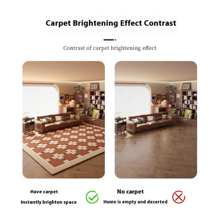 Retro Area Rugs for Living Room Large Floor Rugs Indoor Carpet for Home Decor