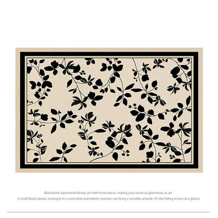 Flowers Modern Area Rug for Living Room Bedroom Rugs Large Indoor Rugs And Carpet A