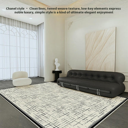 Black and White Area Rugs for Living Room Large Floor Rugs Indoor Carpet for Home Decor