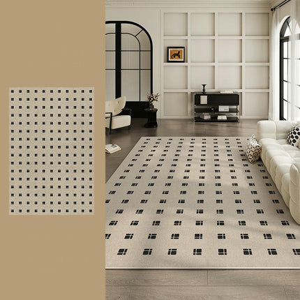 Cream Style Modern Area Rug for Living Room Bedroom Rugs Large Indoor Rugs And Carpet 1