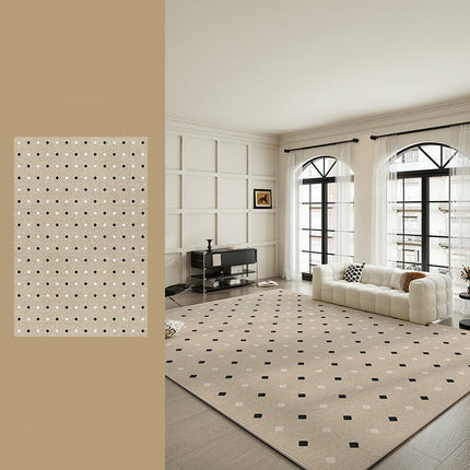 Cream Style Modern Area Rug for Living Room Bedroom Rugs Large Indoor Rugs And Carpet
