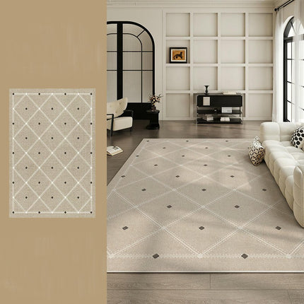 Cream Style Modern Area Rug for Living Room Bedroom Rugs Large Indoor Rugs And Carpet