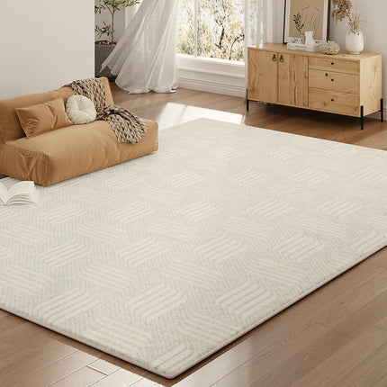 Large Indoor Rugs And Carpet Cream Style Modern Area Rug for Living Room Bedroom Rugs