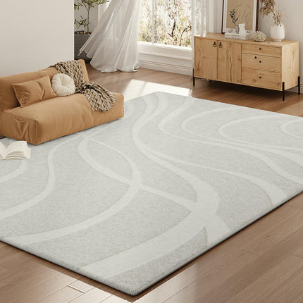 Large Indoor Rugs And Carpet Cream Style Modern Area Rug for Living Room Bedroom Rugs