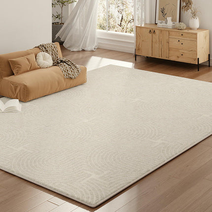 Large Indoor Rugs And Carpet Cream Style Modern Area Rug for Living Room Bedroom Rugs
