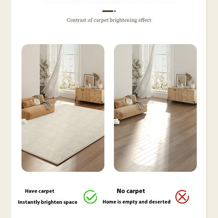 Large Indoor Rugs And Carpet Cream Style Modern Area Rug for Living Room Bedroom Rugs