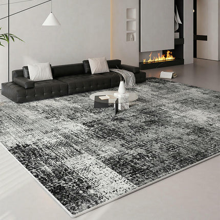 Modern Abstract Area Rug Carpet for Living Room-Machine Washable Rugs Aesthetic Home Rug