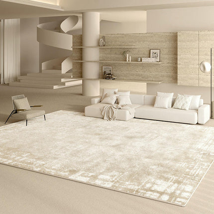 Solid Color Area Rug Carpet Rugs for Living Room Modern Aesthetic Home Rug