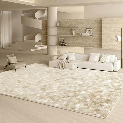 Solid Color Area Rug Carpet Rugs for Living Room Modern Aesthetic Home Rug