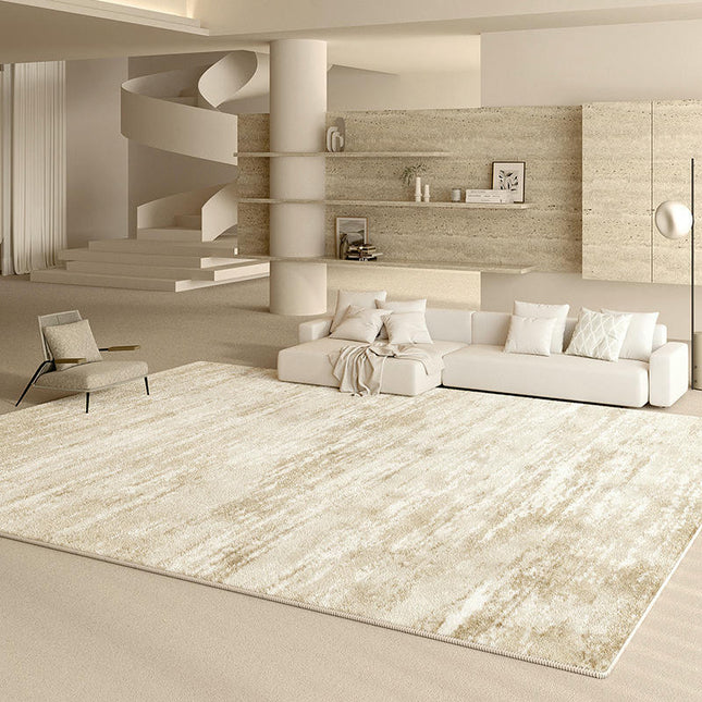 Solid Color Area Rug Carpet Rugs for Living Room Modern Aesthetic Home Rug