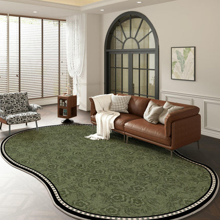 Irregular Shaped Rug Area Rug Living Room Rugs Indoor Carpets for Decor Large Floor Rugs