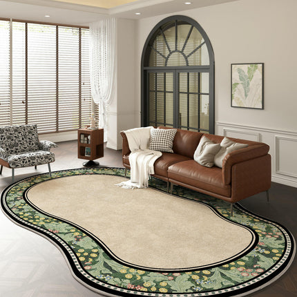 Irregular Shaped Rug Area Rug Living Room Rugs Indoor Carpets for Decor Large Floor Rugs
